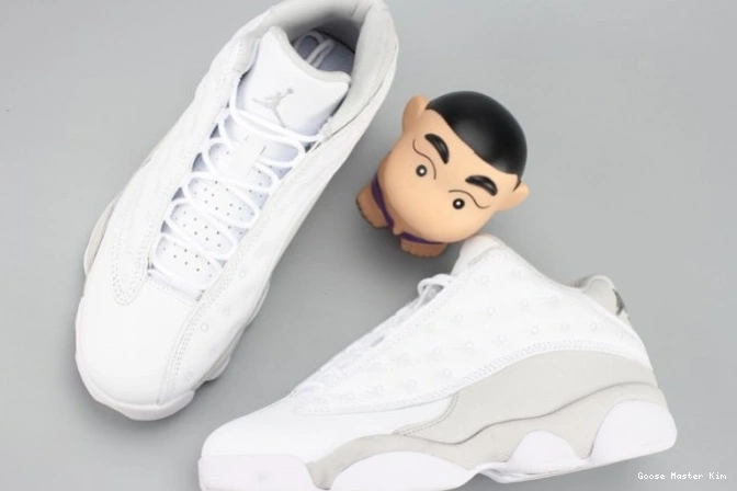 Money LowPure white Air mens Jordan 13 310810-100 0704